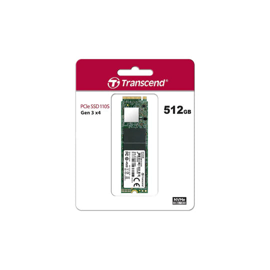 Transcend 110S 512GB PCIe NVMe SSD Transcend 110S 512GB PCIe NVMe SSD